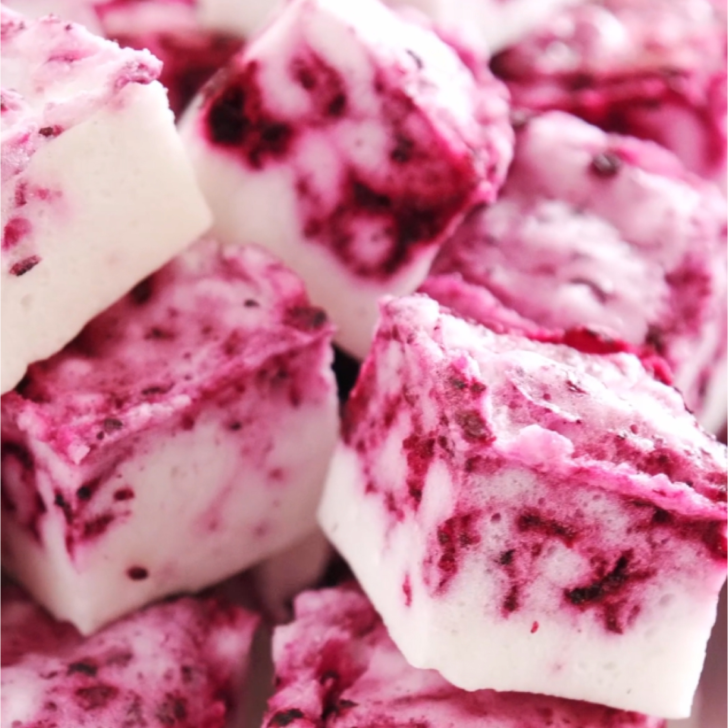 marshmallow keto ai frutti di bosco